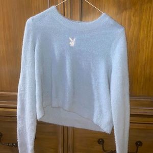 Swearshirt Playboy Blue Women